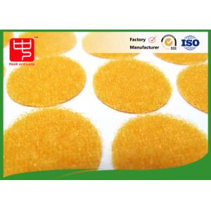 Orange colour die cutting dots with adhesive backing