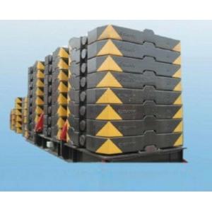 HT250 Iron Cast 10000kg Excavator Counterweight For Engineering