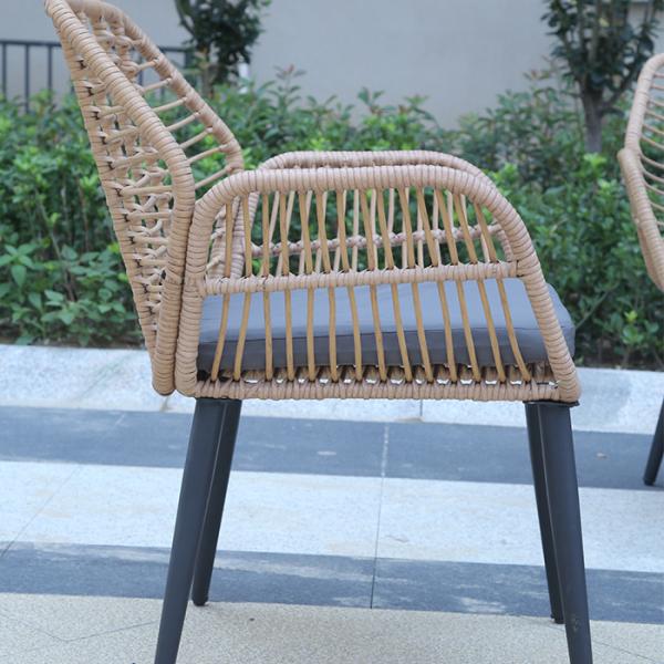 Wicker Rattan Patio Dining Set Bistro Sets Garden Chair Seating Group Conversation