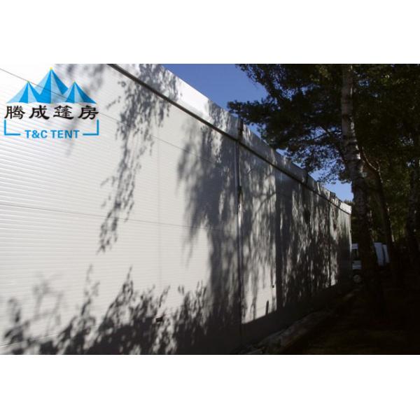 20M Outdoor Warehouse Tents Light Frame Steel Structure With ABS Walls