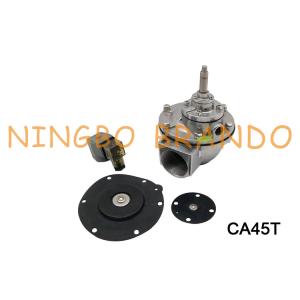China CA45T Right Angle 1-1/2 Pneumtic Pulse Valve With Aluminum Alloy Body For Dust Cleaning System on sale