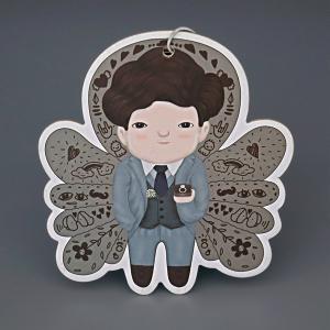 ISO9001 Flexo Printing Pantone Hanging Paper Air Freshener