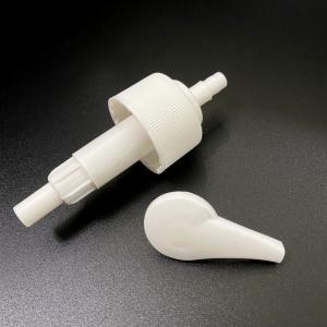 White 28mm Lotion Pump Leaf Molding for Shampoo Bottle Plastic Hand Liquid