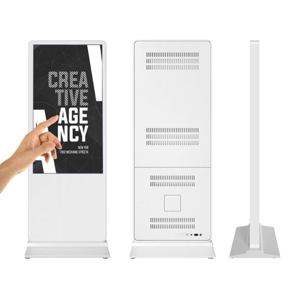 43inch standalone lcd display full new interactive IR touch screen self-service