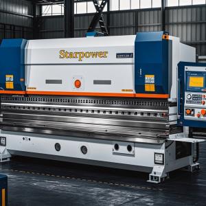 100T Large Industrial Automation CNC Precision Sheet Metal Bending Machine