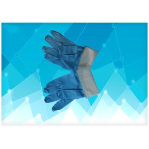 Dustproof Disposable Surgical Rubber Gloves Highly Flexural Characteristic