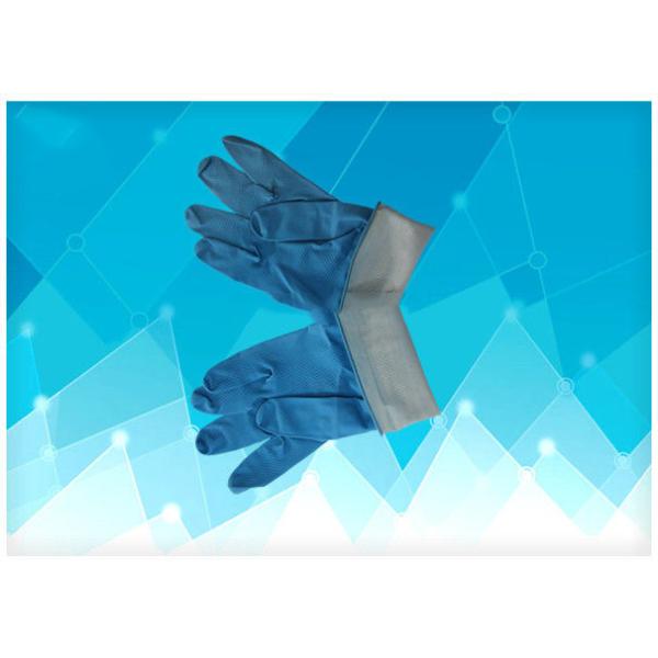 Buy Dustproof Disposable Surgical Rubber Gloves Highly Flexural Characteristic at wholesale prices