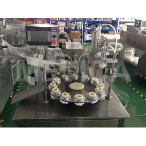 Touch Screen 40L Hopper Tube Filling And Sealing Machine 1000bph