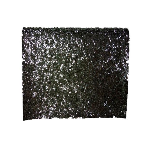 Buy Synthetic Leather Pu Shiny Glitter Fabric , Black Sparkle Glitter Fabric at wholesale prices