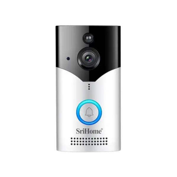 Buy Wireless Smart Video Doorbell Camera With Ringtone Two-Way Audio Intelligent Human Detection Support Night Vision at wholesale prices