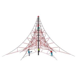 Pyramid Playset Custom Climbing Net 8x8x6m For Playground Equipments