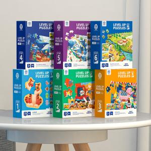 Level 6 Colorful City Life Educational Puzzles Toys For Kids Ages 5 Up