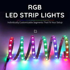 Smart 12V Wifi Remote Controlled 5050 2835 RGB COB LED Strip Light with IP65