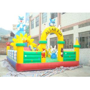 China Large Plato PVC Tarpaulin Adult Inflatable Bouncer With Jumping Castle on sale