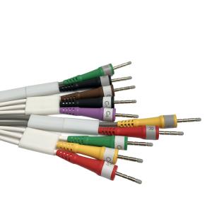 NIHON KOHDEN BJ-961D PATIENT ECG CABLE