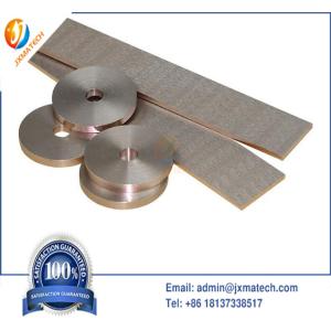 Copper Tungsten Sheet Plates W90cu10 Polished Ground Surface