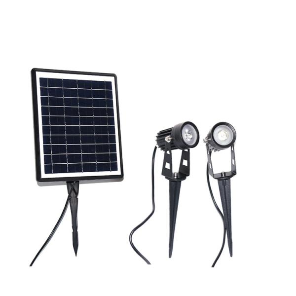 Buy Waterproof IP65 Solar Landscape Spotlights For Landscape Garden Yard at wholesale prices