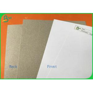 200gsm 250gsm 300gsm Coated Duplex Board With Grey Back Customized Size Great