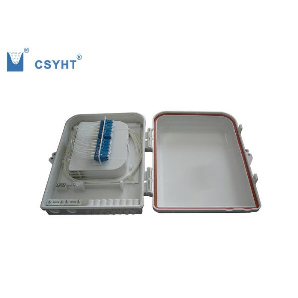 Buy Pole mounted plastic fiber optic terminal box 24 fo for FTTX project at wholesale prices