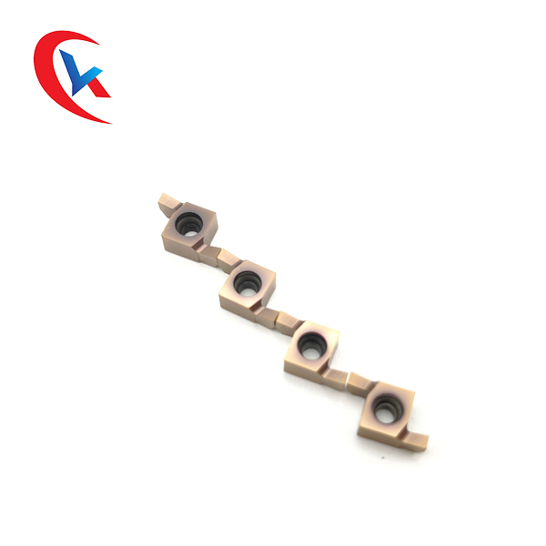 Bronze Coating Carbide Grooving Inserts 10 Pack 9GR High Precision Tool Parts HRA 91.8