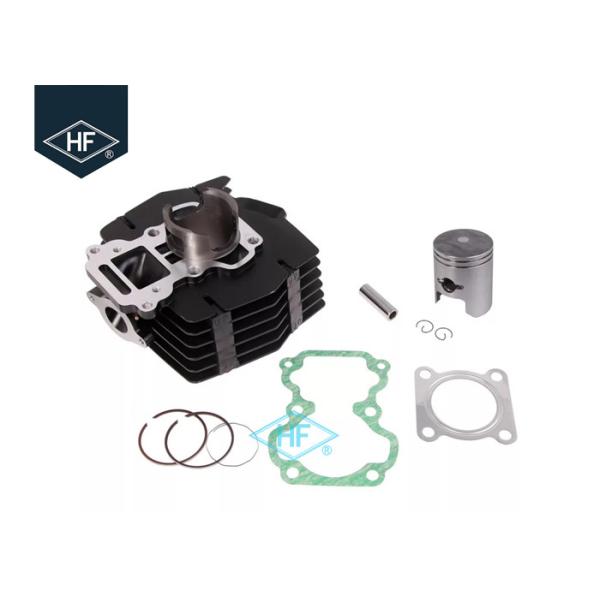 Buy 2 Stroke Single Motorcycle Cylinder Kit With Piston Set Gasket Black Iron Material at wholesale prices