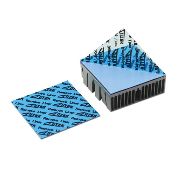 Buy 1mmT High Quality And High Conductivity 3w Green Silicone Thermal Conductive Pad For Advanced Cooling Needs at wholesale prices