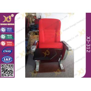 Quality Aluminum Base Church Hall Chairs With Painted Back / University Furniture for sale