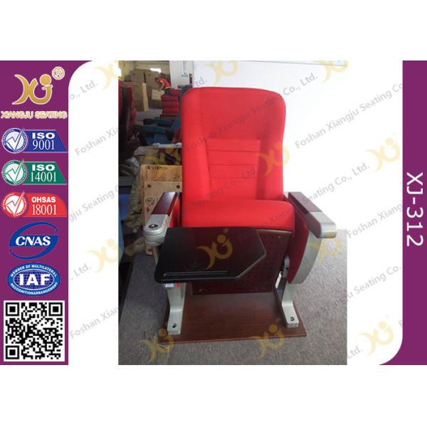 Aluminum Base Church Hall Chairs With Painted Back / University Furniture