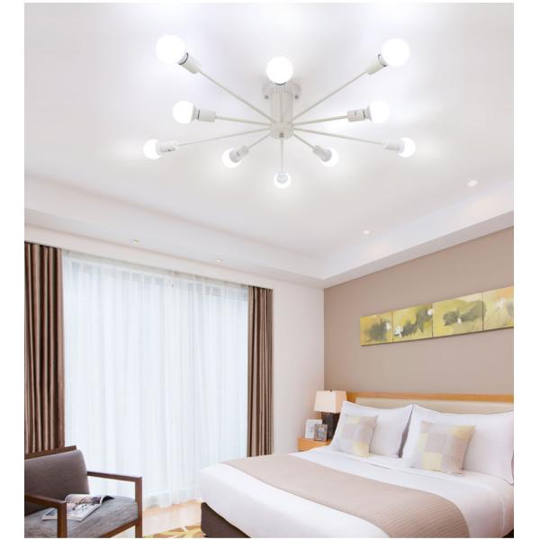 vintage ceiling lights 10 heads retro industrial lamparas techo restaurant loft modern