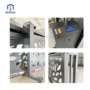 Ankuai High-Security Retractable Sliding Gate: Auto-Telescoping Driveway Entry