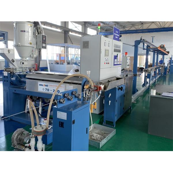 Buy 80-90 Specialized LSZH Cable Extrusion Line Telecommunication Cable Protection Pipe Making Extrusion Line at wholesale prices