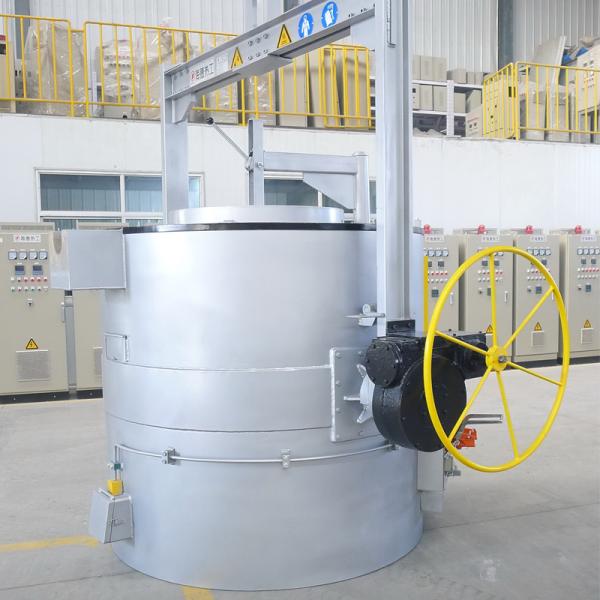 100kg 250kg 500kg 1T IGBT Electric Aluminum Melting Furnace Air Cooled