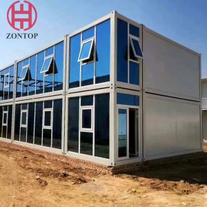China Zontop Modern Flat Pack Portable Living 40ft Luxury China Prefab Homes 3 Bedroom  Prefab Home on sale