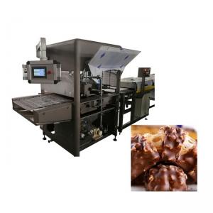 China 3 Temperature Zones Pure Chocolate Covering Machine 2.5m/min on sale