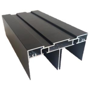 1m Length Aluminium Window Extrusions With Termal Strip Custom