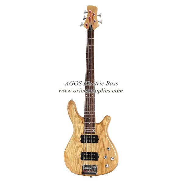 Buy 43&quot; 5 string Electric Bass 2volume 2tune AGB43-EB1 at wholesale prices