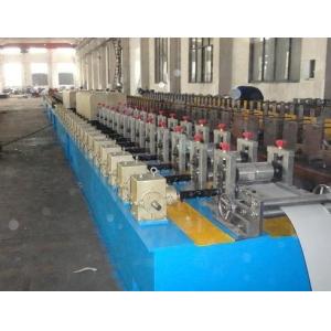 3 Ton Manual Decoiler PU Shutter Door Roll Forming Machine 0.27 - 1.2mm