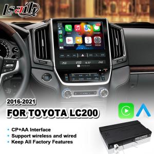China Wireless Carplay Android Auto Interface for Toyota Land Cruiser 200 VX VX-R V8 LC200 VXR 2016-2021 on sale China Wireless Carplay Android Auto Interface for Toyota Land Cruiser 200 VX VX-R V8 LC200 VXR 2016-2021 on sale