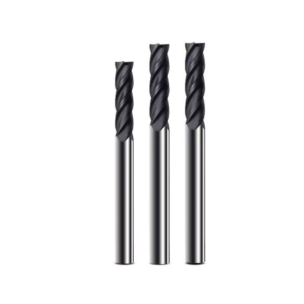Buy 4 Flute CNC Milling Cutter Tools Tungsten Carbide Cutter Diamond Coated at wholesale prices