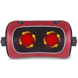 China Environmental Friendly Shiatsu Massage Pillow Home Office Car Shiatsu Pillow With Heat on sale