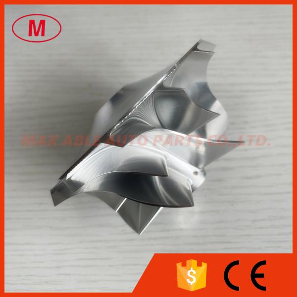 S400 1491-123-2002 6+6 blades 67.66/91.34mm high performance Turbo milling/aluminum 2618/billet compressor wheel