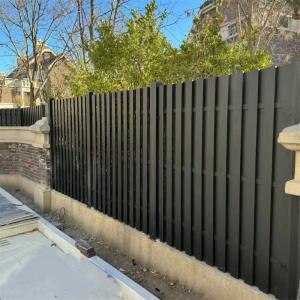 Balustrades Handrails Galvanized Temporary Metal Steel Fence with Black