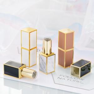 ABS 12.1mm Frosted Magnetic Lipstick Container Empty 3.5g