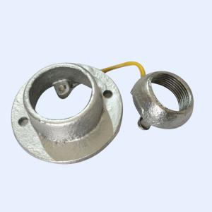 One Way Conduit Junction Box 28MM Depth BS4568 Standard Hot Dip Galvanized