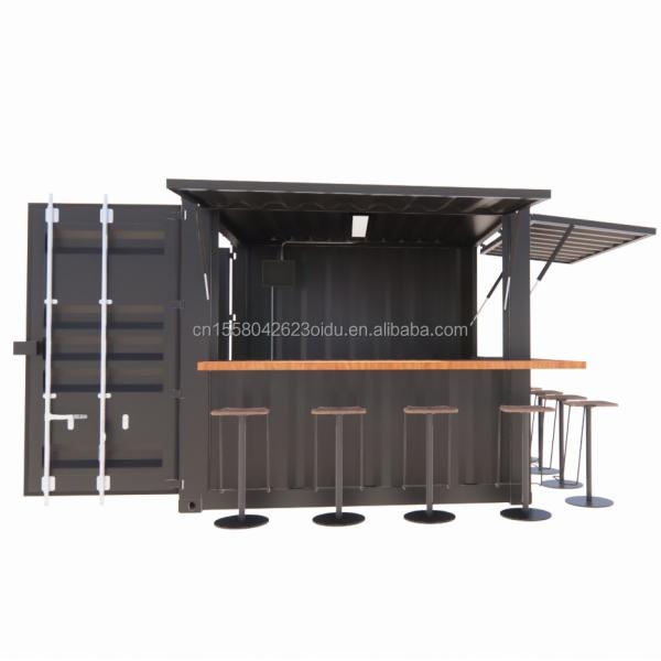 Moisture-Proof 10 Foot Mini Pop-Up Store Container for Coffee Shop/Bar/Fast Food
