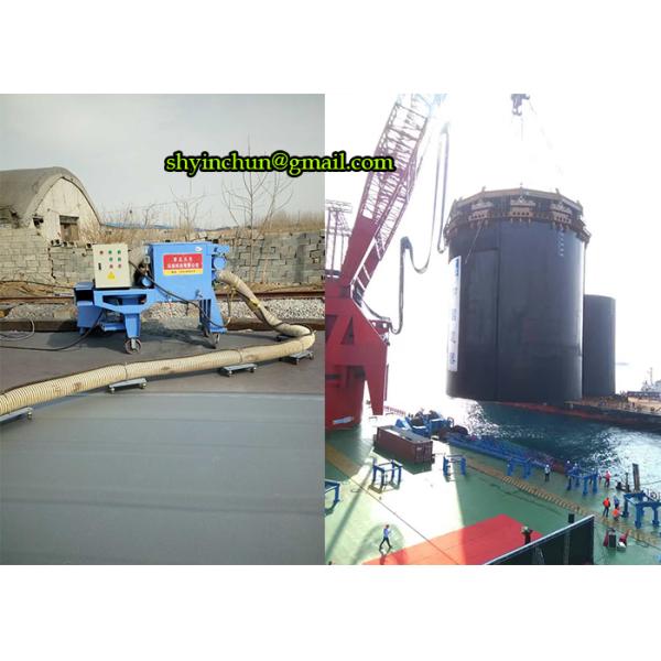 SHOT-BLAST CLEAN MACHINE FOR CLEANING AIRSTRIP DRIVE WAY