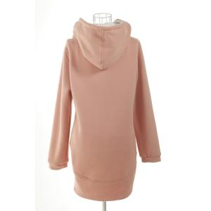 Autumn Ladies Hooded Sweatshirts , Cotton OEM Embroidered