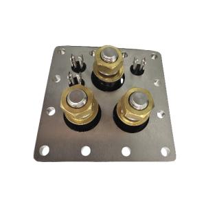 China Electroless Nickel Plating Connection Terminal Block for Custom Current and Voltage Settings on sale
