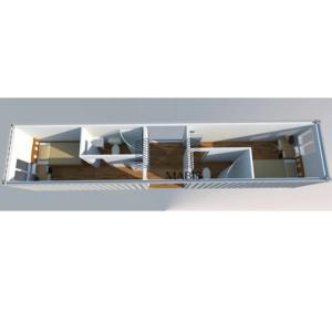 40ft Prefab Container Homes With Kitchen Bathroom Shipping Container House