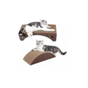 Solid Motion Activated Cat Lounge Scratcher Humidity Under 14% Easily Carry